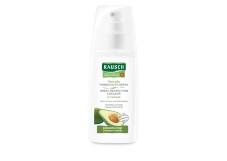 Rausch Spray Colorprotettivo all'Avocado 100 ml - Protezione per Capelli Tinti, Lucentezza e Nutrimento