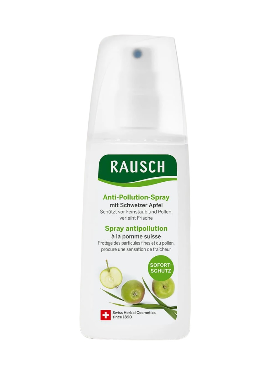 RAUSCH Spray Anti-Inquinamento alla Mela Svizzera 100 ml - Privo di Silicone e Vegan, Migliora la Pettinabilità