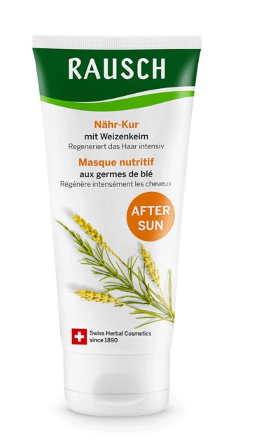 RAUSCH Maschera Nutritiva al Germe di Frumento 100 ml - Trattamento per Capelli Secchi e Stressati