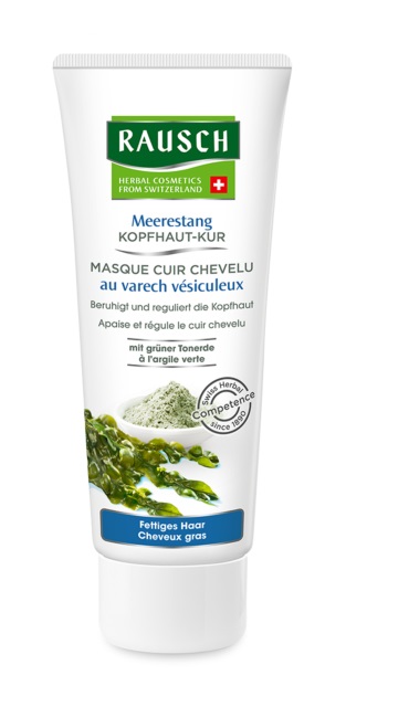 Rausch Maschera Antisebo per Cuoio Capelluto alla Quercia Marina 100 ml - Purificante e Rinfrescante