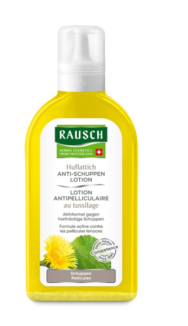 RAUSCH Lozione Antiforfora per Cuoio Capelluto alla Tussilaggine 200 ml - Trattamento Efficace contro Forfora e Prurito