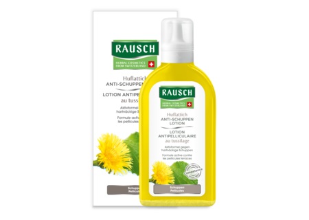RAUSCH Lozione Antiforfora Tussilaggine 200 ml - Trattamento per capelli contro la forfora secca e prurito
