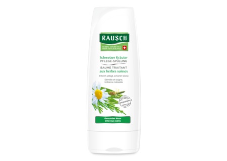 RAUSCH Balsamo Trattante alle Erbe Svizzere 200 ml - Perfetta Pettinabilità, Volume e Lucentezza Naturale
