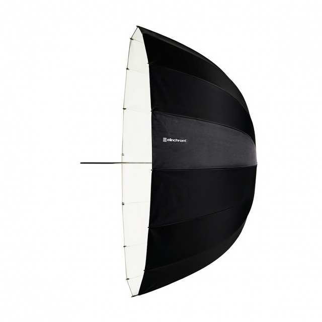 Elinchrom Umbrella Deep Bianco 125 cm - Riflettore per Studio Fotografico, Veloce da Montare e Pieghevole
