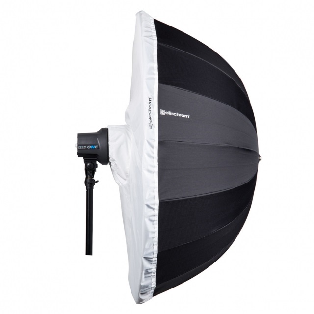 Elinchrom Translucent Diffuser 105cm per Ombrello Profondo - Diffusore per Luce Morbida