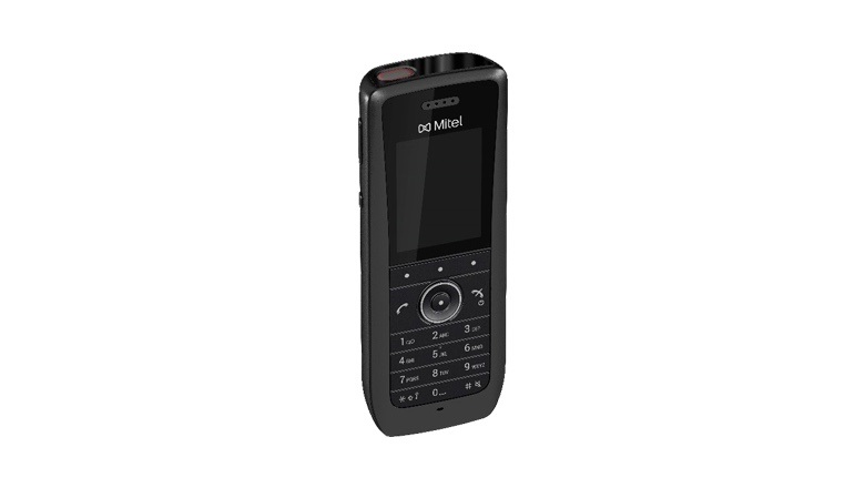 Mitel 5614 Telefono DECT Identificatore di Chiamata Nero con Display TFT e Connettività Wireless