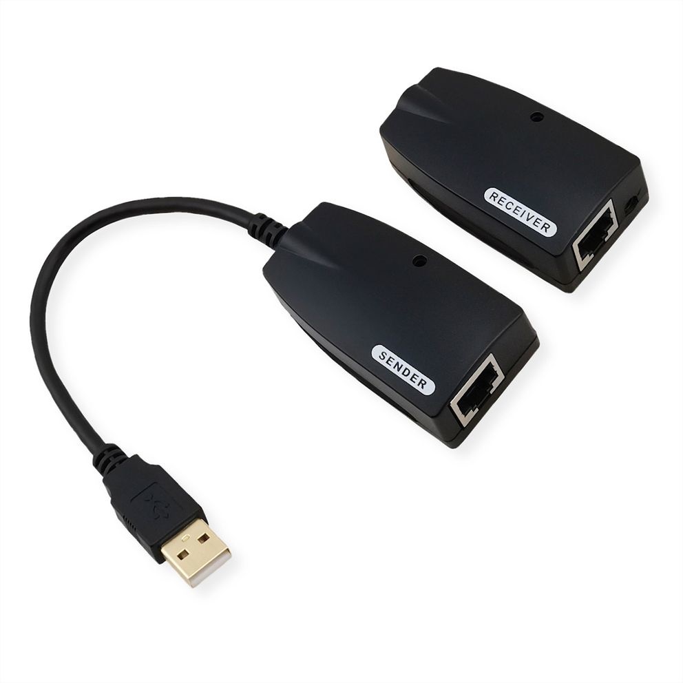 Value Adattatore per Inversione del Genere dei Cavi USB-A a RJ-45 - Nero, Codice 12.99.1123