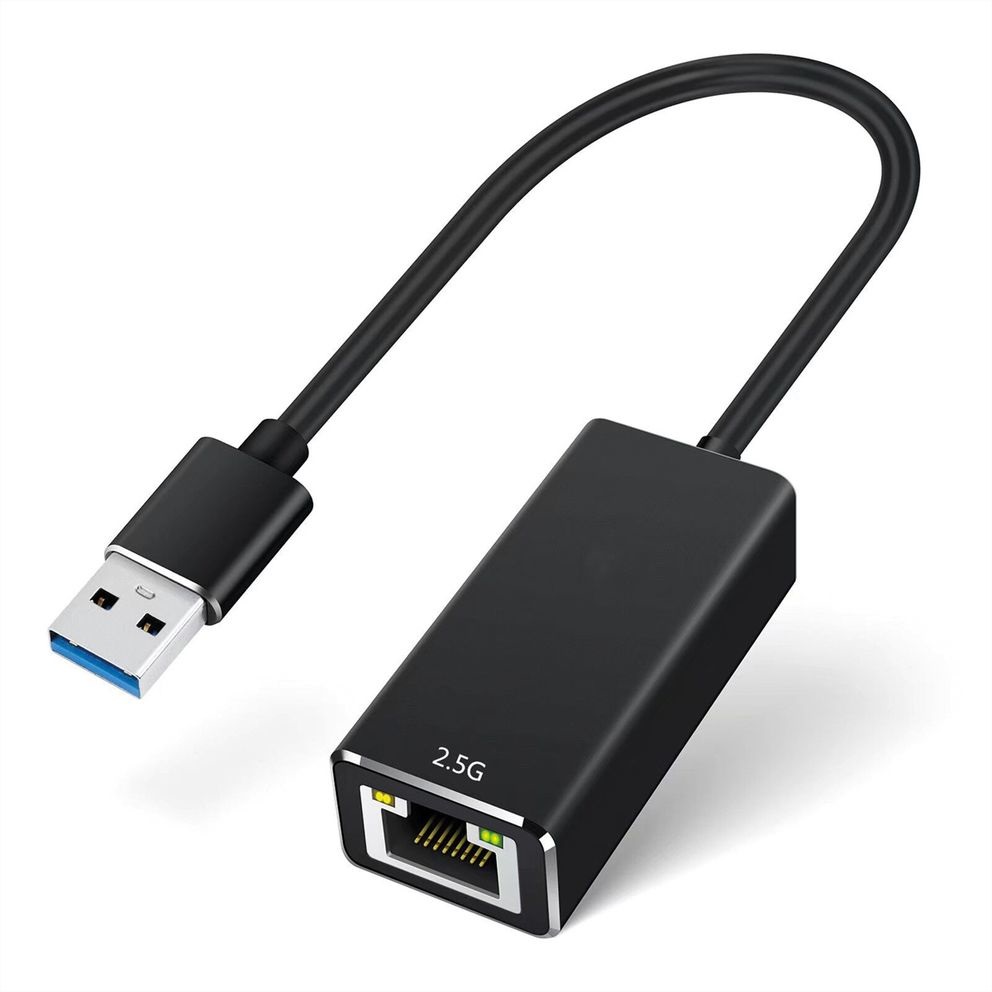 VALUE Convertitore USB 3.2 Gen 1 Tipo A a 2.5 Gigabit Ethernet - Plug and Play, senza alimentazione esterna
