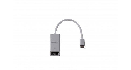 LMP 16003 - Adattatore USB-C a Gigabit Ethernet Grigio in Alluminio