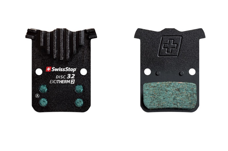 SwissStop Exotherm 2 Dischi Unisex - Pastiglie Organiche per Sram e MTB, Nero, Taglia Unica