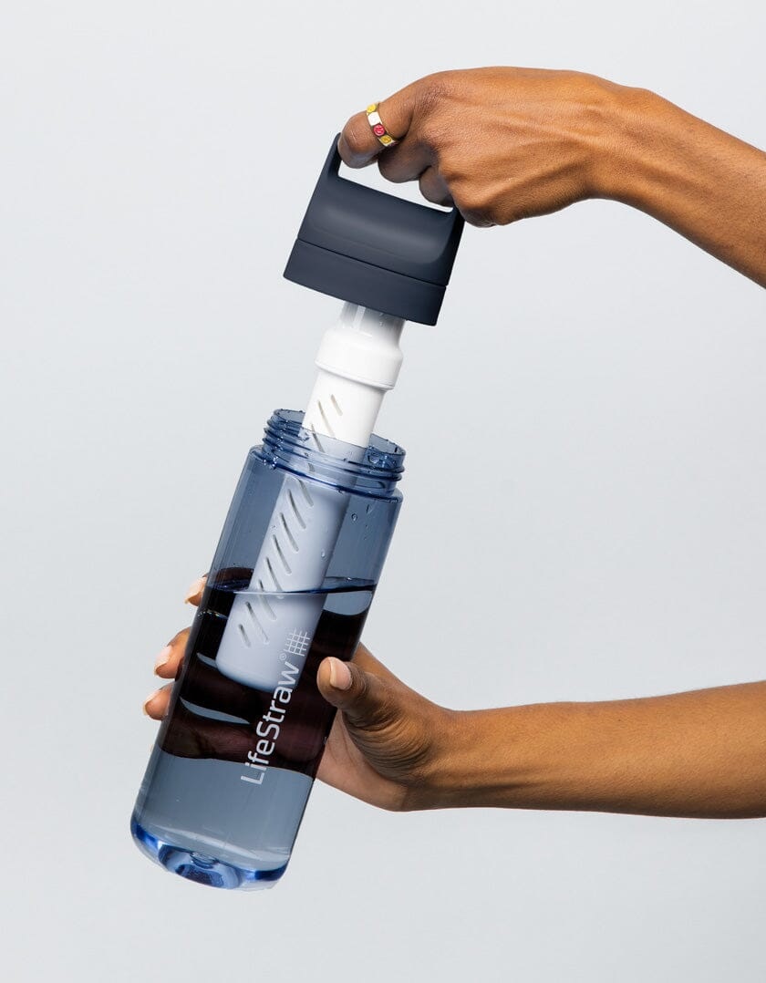 LifeStraw Go 2.0 - Borraccia filtrante da 650 ml senza BPA per acqua potabile sicura in viaggio