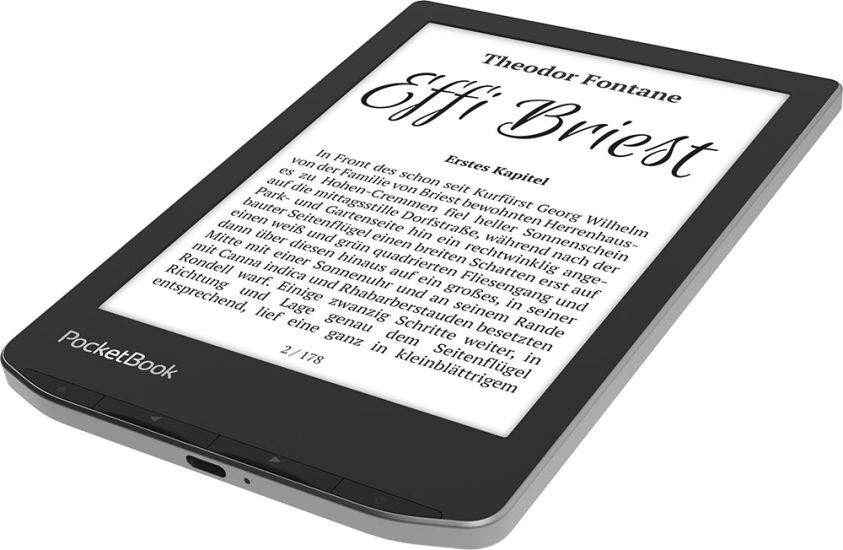 PocketBook Verse lettore e-book 6 pollici Mist Grey 8 GB Wi-Fi E Ink Carta