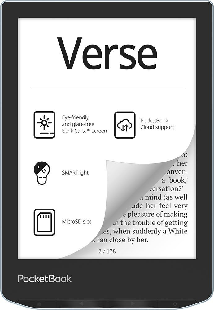 PocketBook Verse E-Reader 8 GB Wi-Fi 6