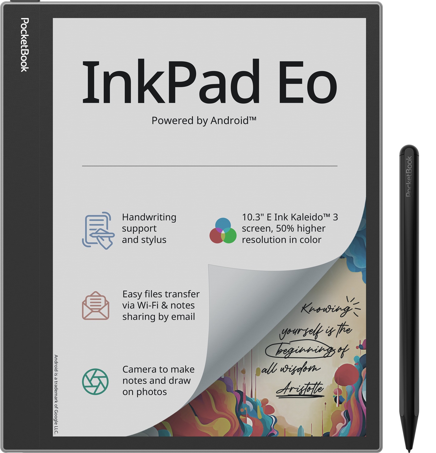 PocketBook InkPad Eo - Mist Grey, Lettore eBook 10.3