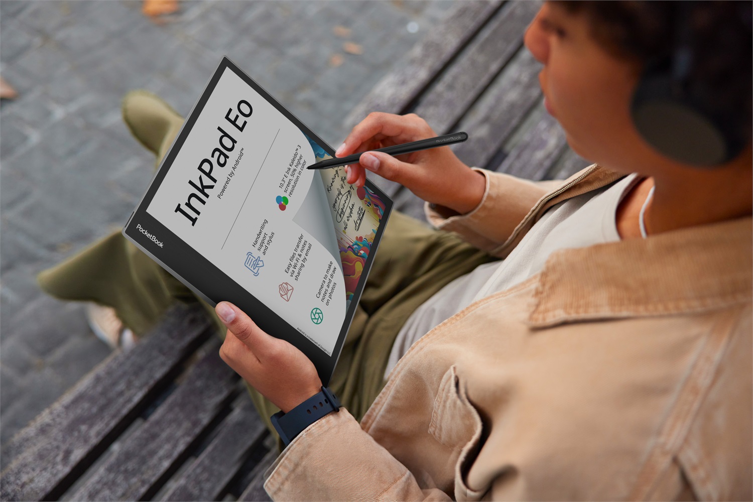 PocketBook InkPad Eo - Mist Grey, Lettore eBook 10.3