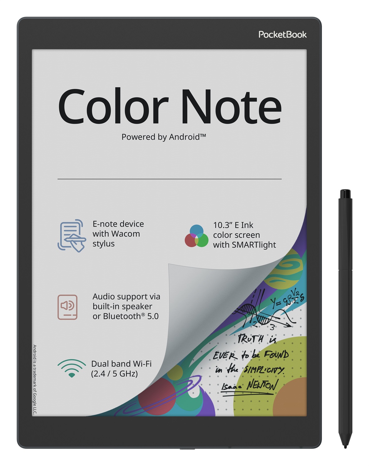 PocketBook Color Note Lettore eBook Touchscreen 10.3