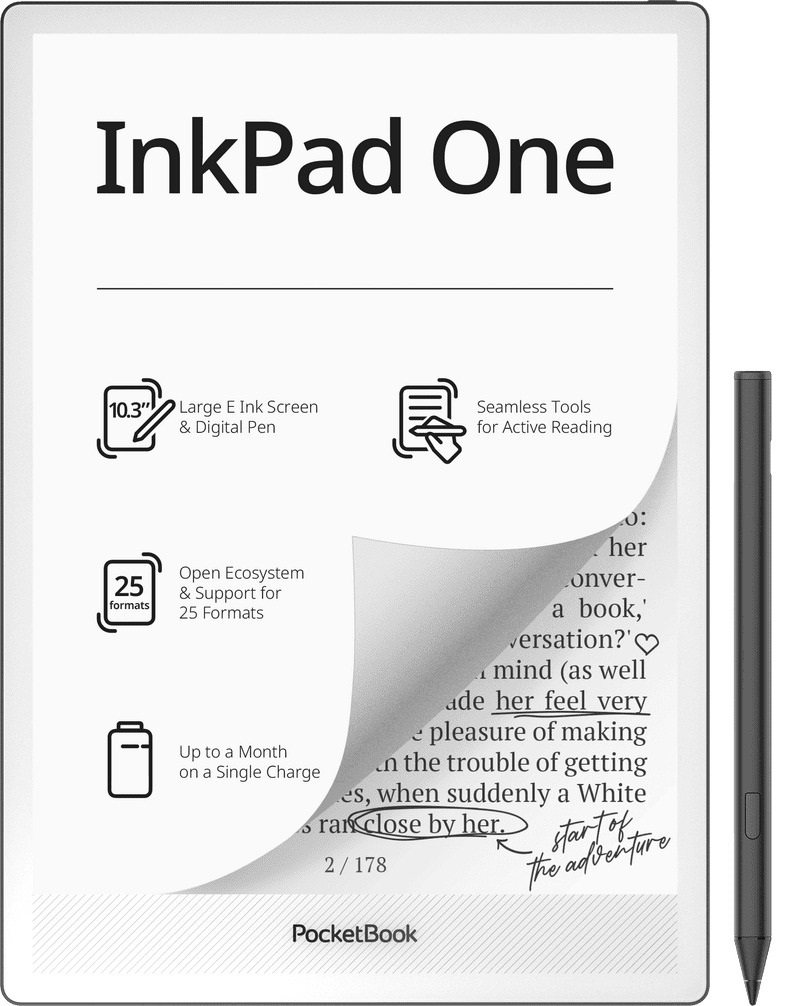 PocketBook INKPAD ONE - Lettore eBook 10,3