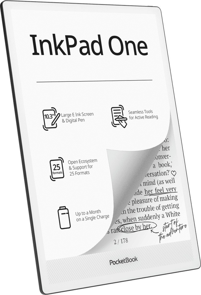 PocketBook INKPAD ONE - Lettore eBook 10,3