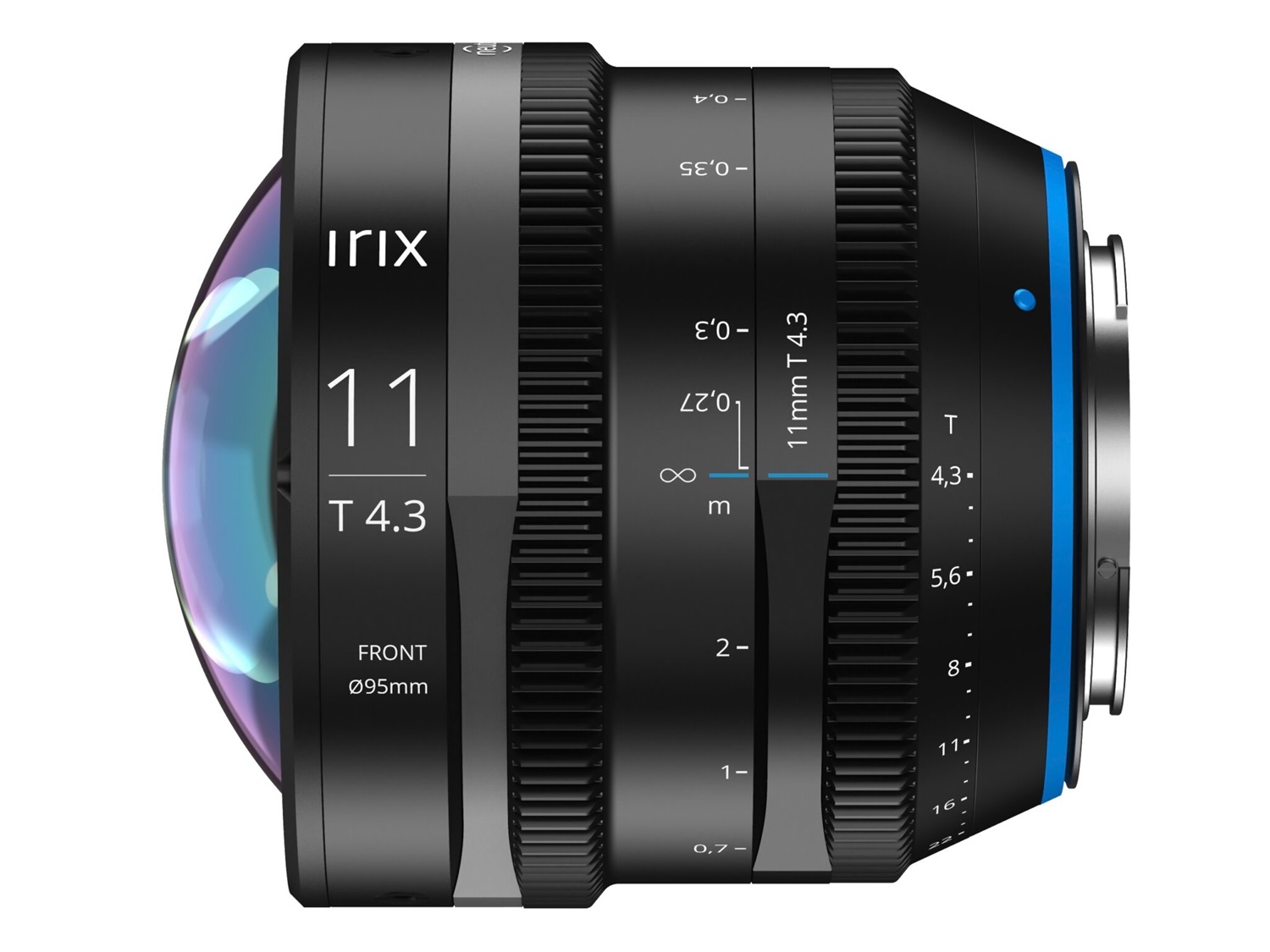 Irix Cine 11mm T4.3 Obiettivo Cinematografico Ultra Grandangolare per Sony E - Full Frame, Ultra HD 8K, Resistente alle Intemperie