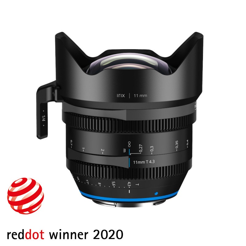 Irix Cine 11mm T4.3 Obiettivo Cinematografico per MFT - Ultra HD 8K, Resistente alle Intemperie, Bassa Distorsione