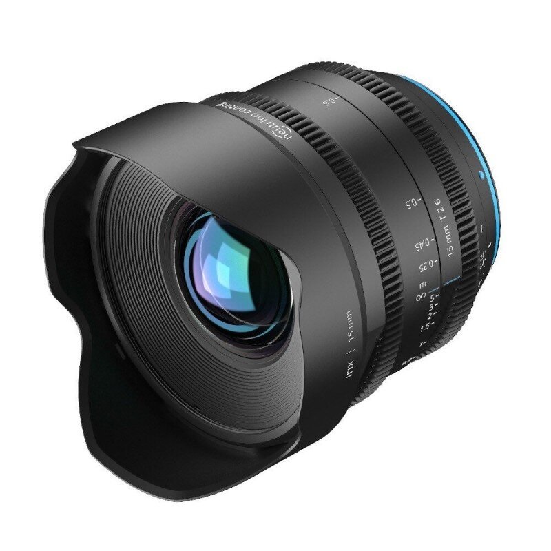 Irix Cine 15mm T2.6 Obiettivo Cinematografico PL Mount - Super Grandangolare, Ultra HD 8K, Resistente alle Intemperie