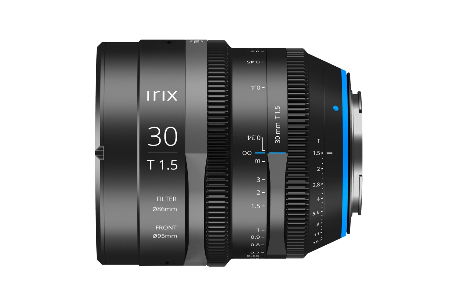 Irix Cine 30mm T1.5 Obiettivo per Cinema per Canon RF - Compatto, Resistente e con Splendido Bokeh
