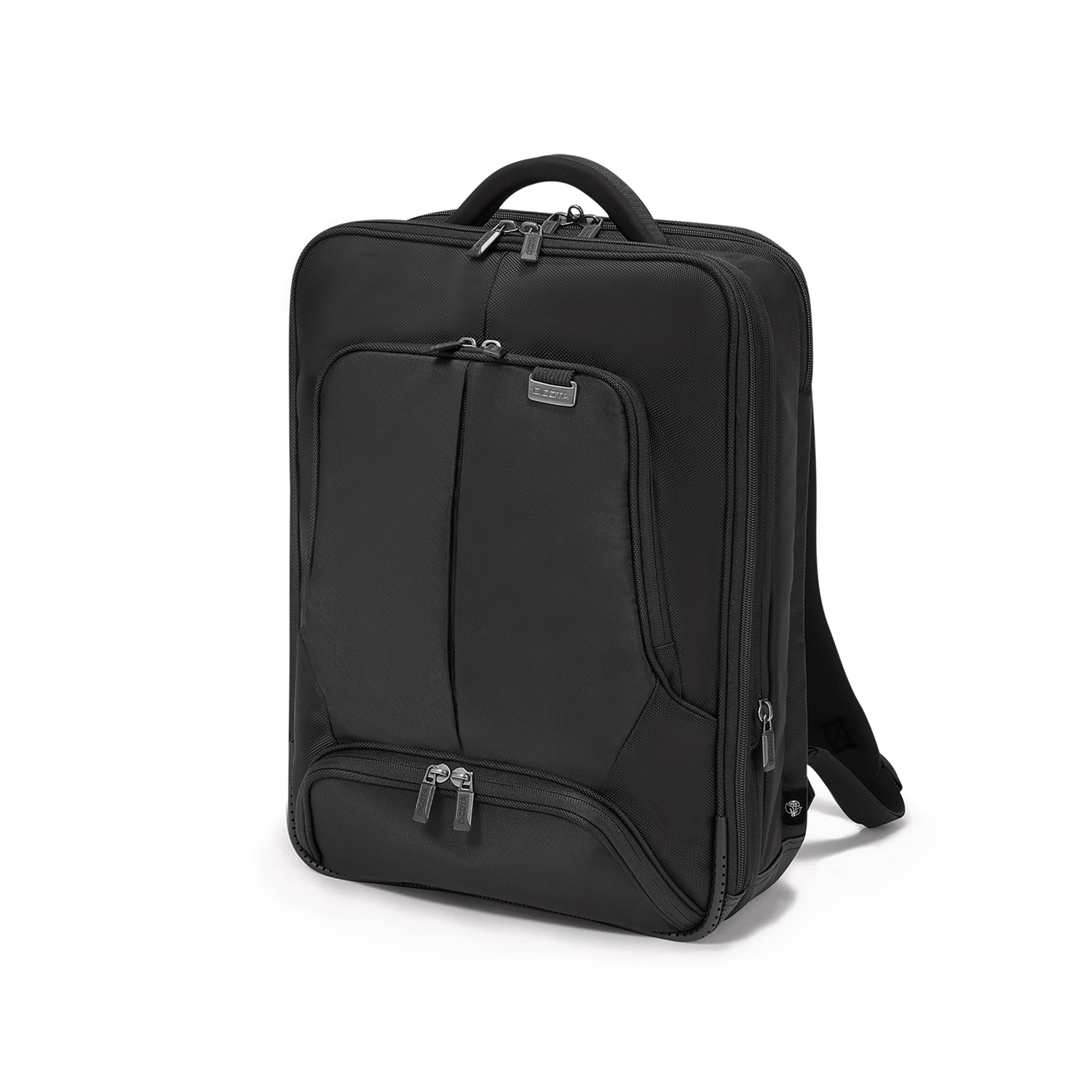DICOTA Eco Backpack PRO Zaino Nero 35,8 cm (14.1) in Poliestere Riciclato - 1,34 kg