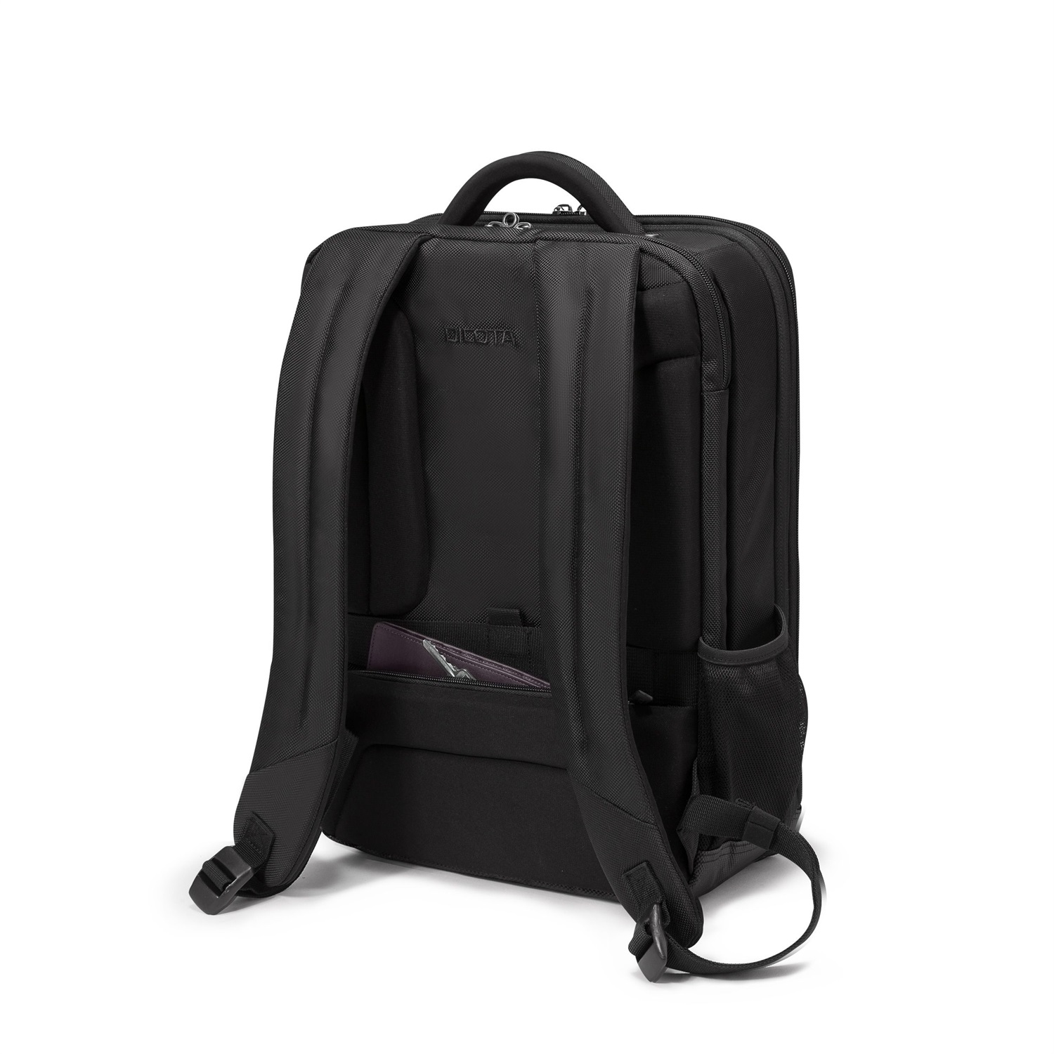 DICOTA Eco Backpack PRO Zaino Nero 35,8 cm (14.1) in Poliestere Riciclato - 1,34 kg