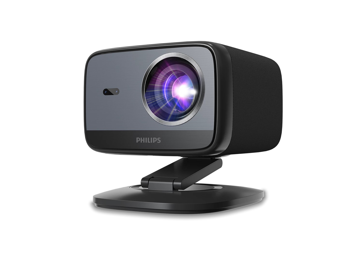 Philips NeoPix 450 Videoproiettore LED Full HD Compatto con Supporto Girevole a 180 Gradi e Google TV