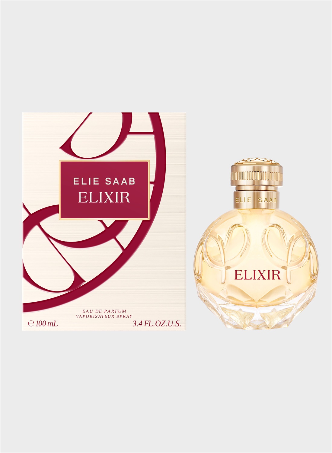 Elie Saab Elixir Eau de Parfum 100 ml da donna - Fragranza floreale orientale con note di mandarino, neroli e iris
