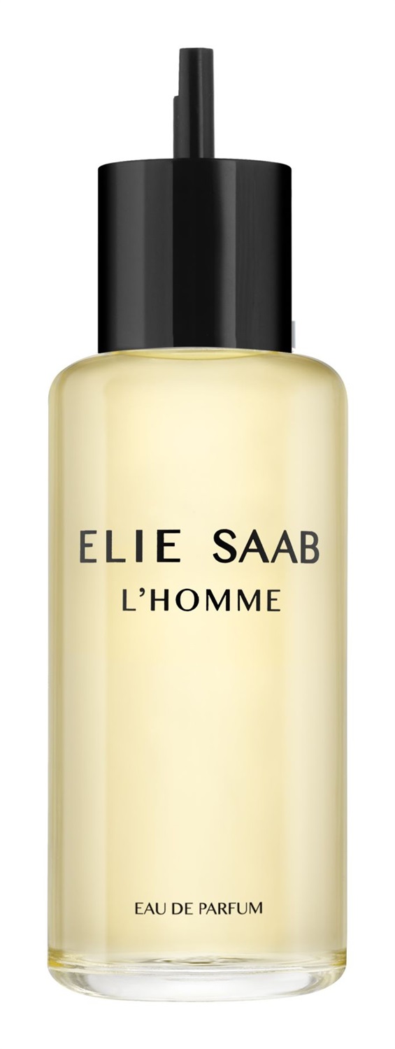 Elie Saab L'Homme Eau De Parfum Ricarica 150ml - Profumo Uomo Legnoso Aromatico con Bergamotto e Vetiver