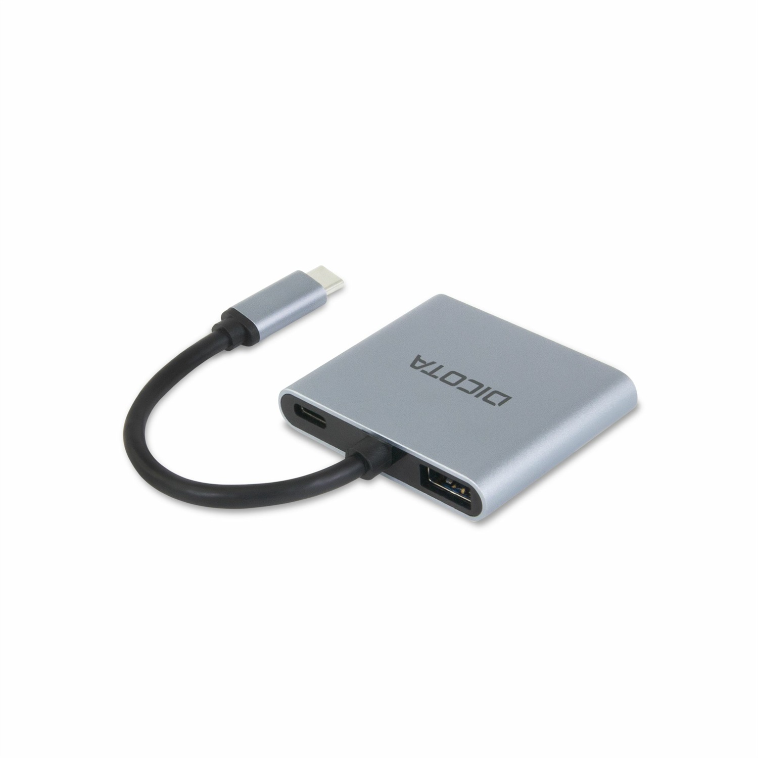 DICOTA D32063 Docking Station 4K HDMI/USB-A/USB-C 100W per Tablet/Smartphone/Laptop Argento