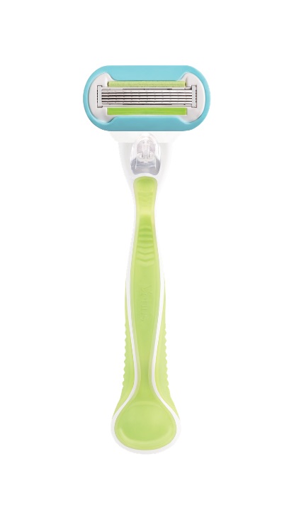 Gillette Venus Extra Smooth - Rasoio da donna a 5 lame con rivestimento simile al diamante e cuscino idratante, 1 pz