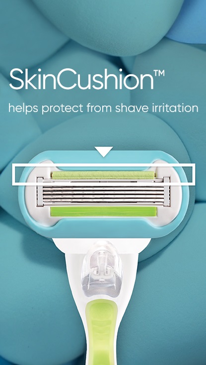 Gillette Venus Extra Smooth - Rasoio da donna a 5 lame con rivestimento simile al diamante e cuscino idratante, 1 pz