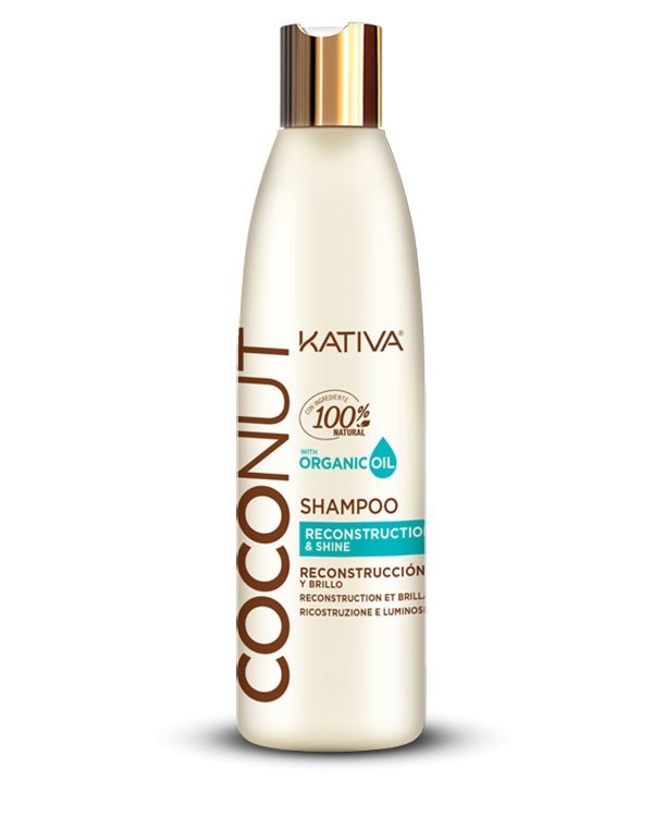 Kativa Shampoo Ricostruzione al Cocco 355 ml - Nutriente e Idratante