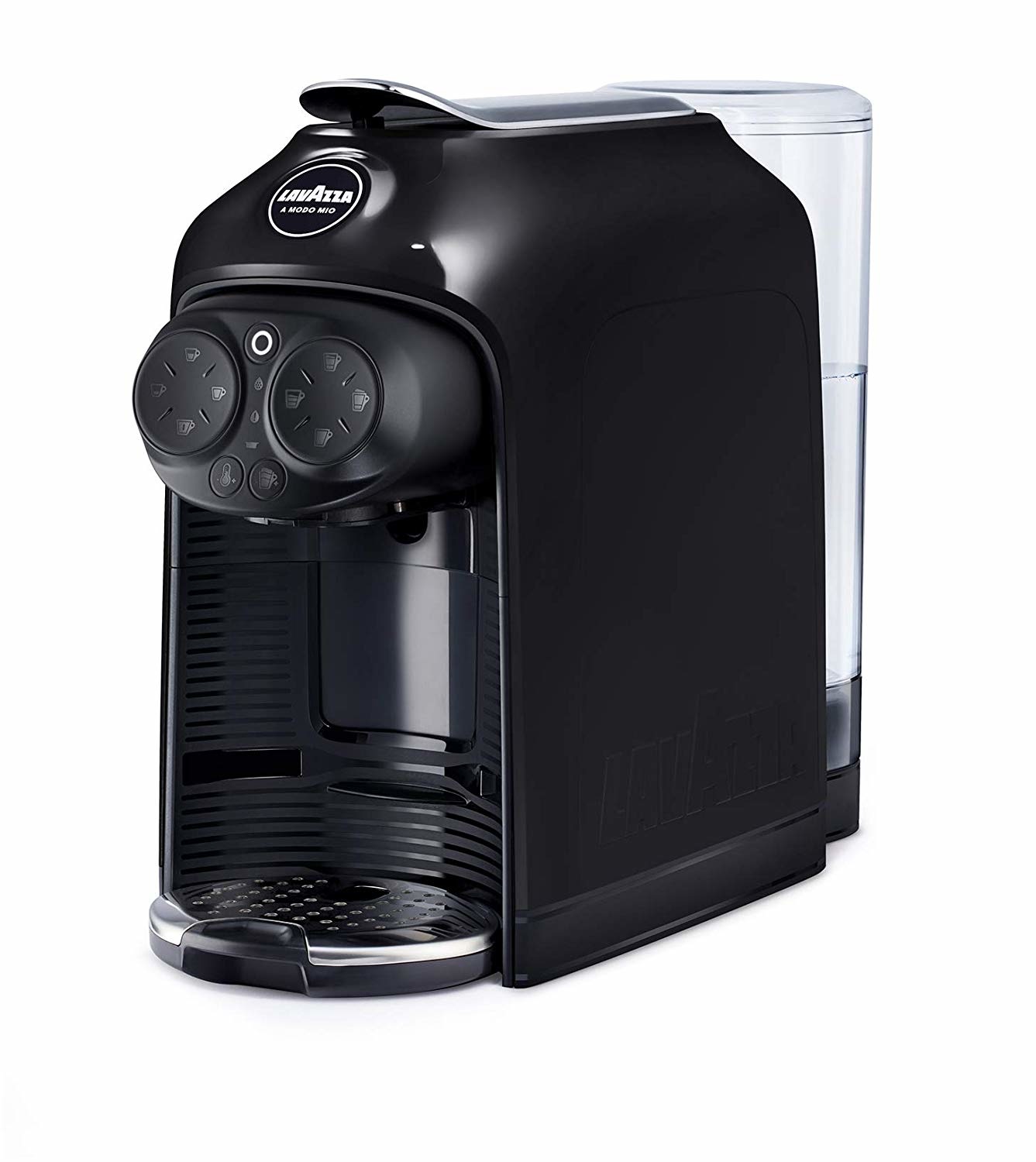 Lavazza Deséa Automatica Macchina per Caffè a Capsule 1,1 L, 1500 W, Nero, Interfaccia Touch, 5 Ricette con Latte, 4 Selezioni di Caffè