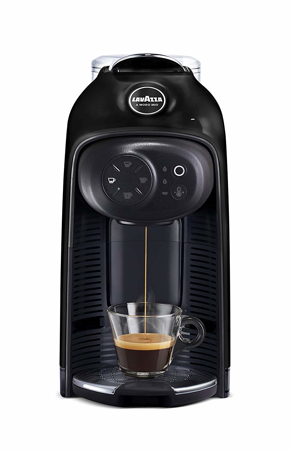 Lavazza Idola - Macchina per caffè a capsule 1,1 L, 1500 W, Nero, Pressione 15 bar, Funzioni programmabili