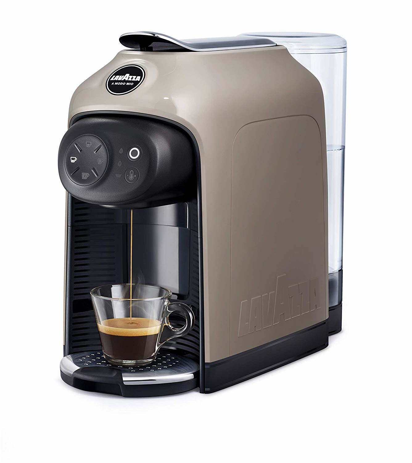 Lavazza Idola - Macchina per caffè a capsule Automatica 1,1 L, 1500 W, Grigio, Pressione 15 bar, Funzioni Espresso e Caffè lungo