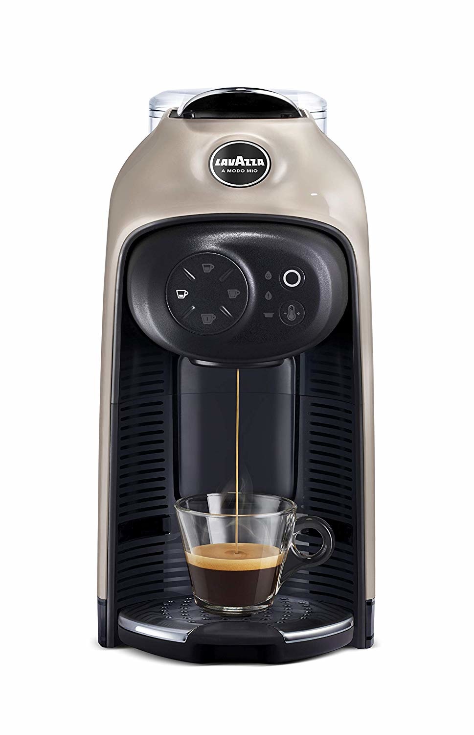 Lavazza Idola - Macchina per caffè a capsule Automatica 1,1 L, 1500 W, Grigio, Pressione 15 bar, Funzioni Espresso e Caffè lungo