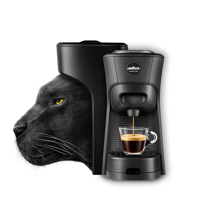 Lavazza LM 840 Tiny Eco - Macchina per caffè a capsule Automatica/Manuale, 0,6 L, 1450 W, Nero, realizzata in plastica riciclata