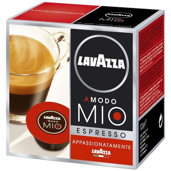 Lavazza Capsule Caffè A Modo Mio Passionale 16 pz - 100% Arabica, Intensità 11/13