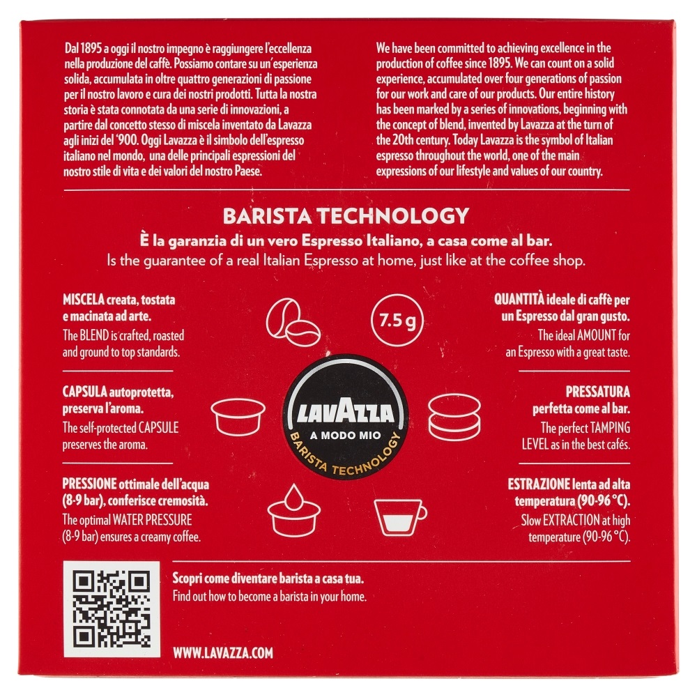 Lavazza A Modo Mio Passionale - Capsule di Caffè Originali con Gusto Intenso e Note di Cioccolato