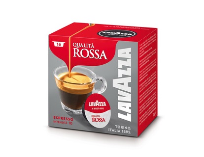 Lavazza A Modo Mio Capsule Caffè Qualità Rossa 16 pz - Intensità 10