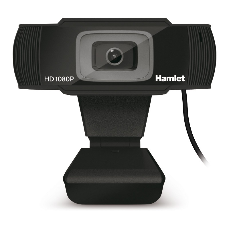 Hamlet HWCAM1080 Webcam Full HD 1080p 2 MP con Microfono Integrato USB 2.0