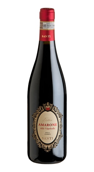 Santico Amarone della Valpolicella Classico DOCG 2019 - Vino Rosso 0,75 L con sentori di frutta rossa