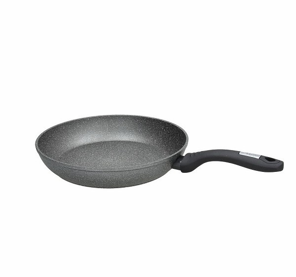 Tognana Mythos Padella 30 cm in Alluminio Forgiato con Rivestimento Antiaderente 4 Strati e Manico Soft Touch - Grigio