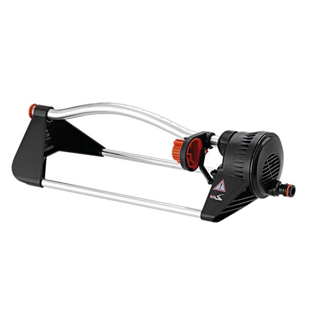Claber Compact 160 Promo - Irrigatore Oscillante per Giardino fino a 181 mq con Braccio in Alluminio e 14 Fori di Precisione