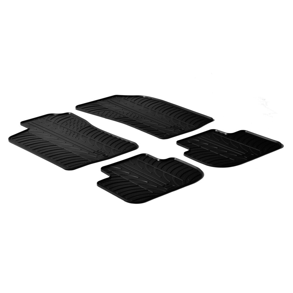 LAMPA Tappeti Su Misura in Gomma per Alfa Romeo 147 e GT - Antiscivolo, Bordatura Rilievo, Fissaggio Specifico