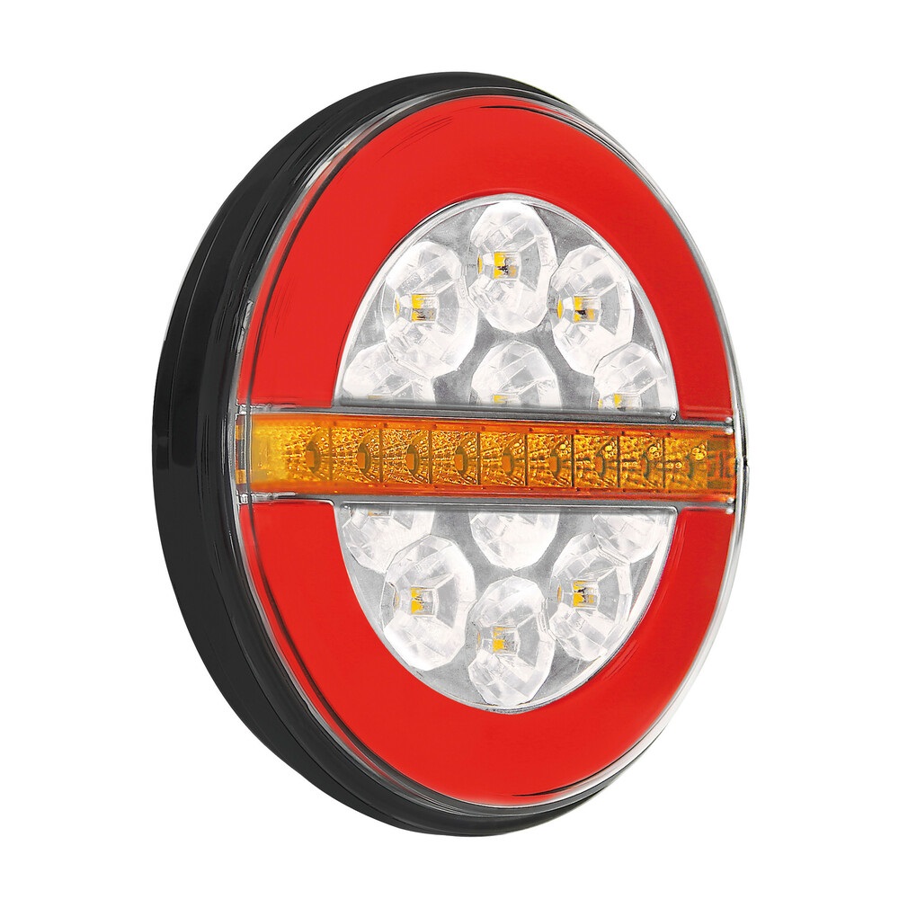 LAMPA Dynamic O-LED Fanale Retromarcia 3 Funzioni 12/24V Destro con Struttura in ABS e Lente in PMMA