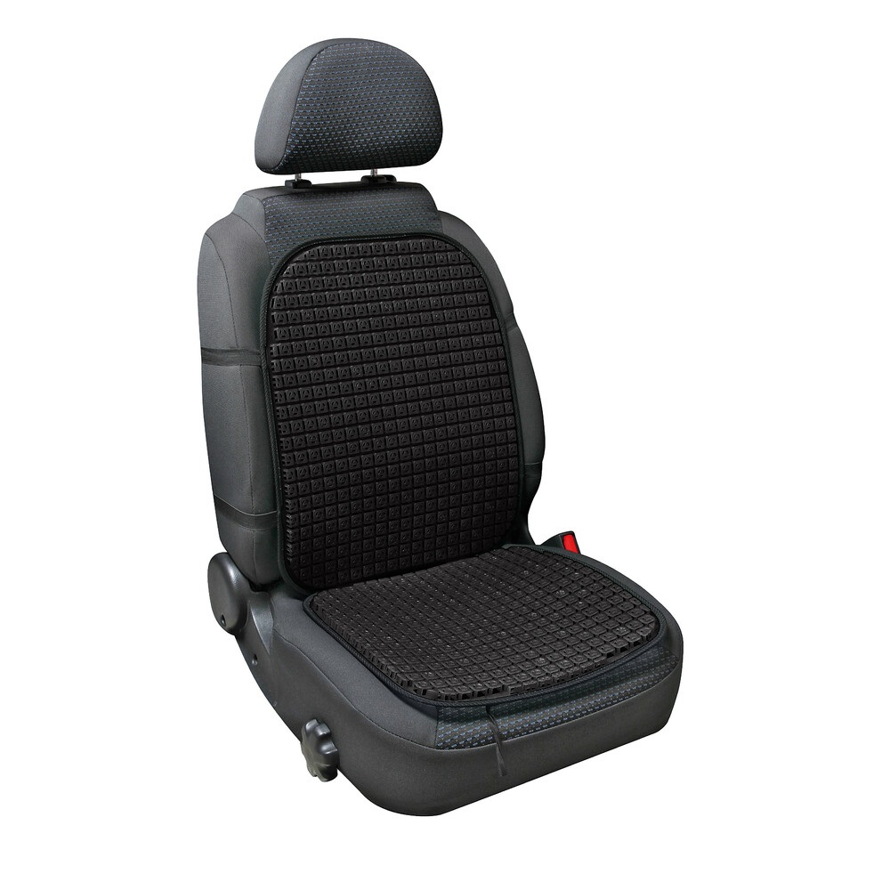 Lampa 54300 Coprisedile Ventilato Taxi Driver - Schienale Aerato Nero Universale per Auto e Camion
